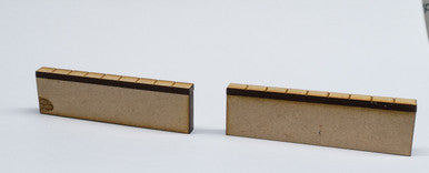 28mm Scale Two Wall Sections - 3" long each - 28MMDF572 (Online Order Only)
