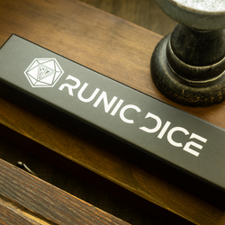 Black Walnut Wood Magnetic Dice Storage Box (ONLINE ORDER ONLY)