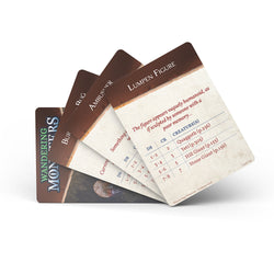 Wandering Monsters Deck: Underground (5E) (ONLINE ORDER ONLY)