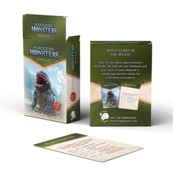 Wandering Monsters Deck: Wilderlands (5E) (ONLINE ORDER ONLY)