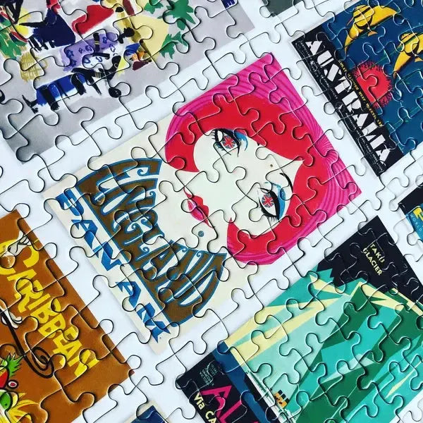 Wanderlust 1000 Piece Jigsaw Puzzle Happily (ONLINE ORDER ONLY)
