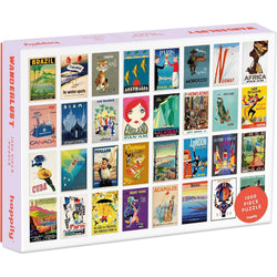 Wanderlust 1000 Piece Jigsaw Puzzle Happily (ONLINE ORDER ONLY)