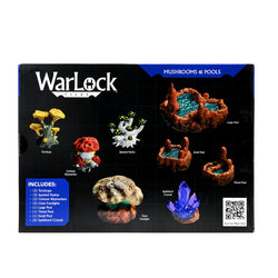 WarLock Tiles: Accessory - Mushrooms & Pools (ONLINE ORDER ONLY)