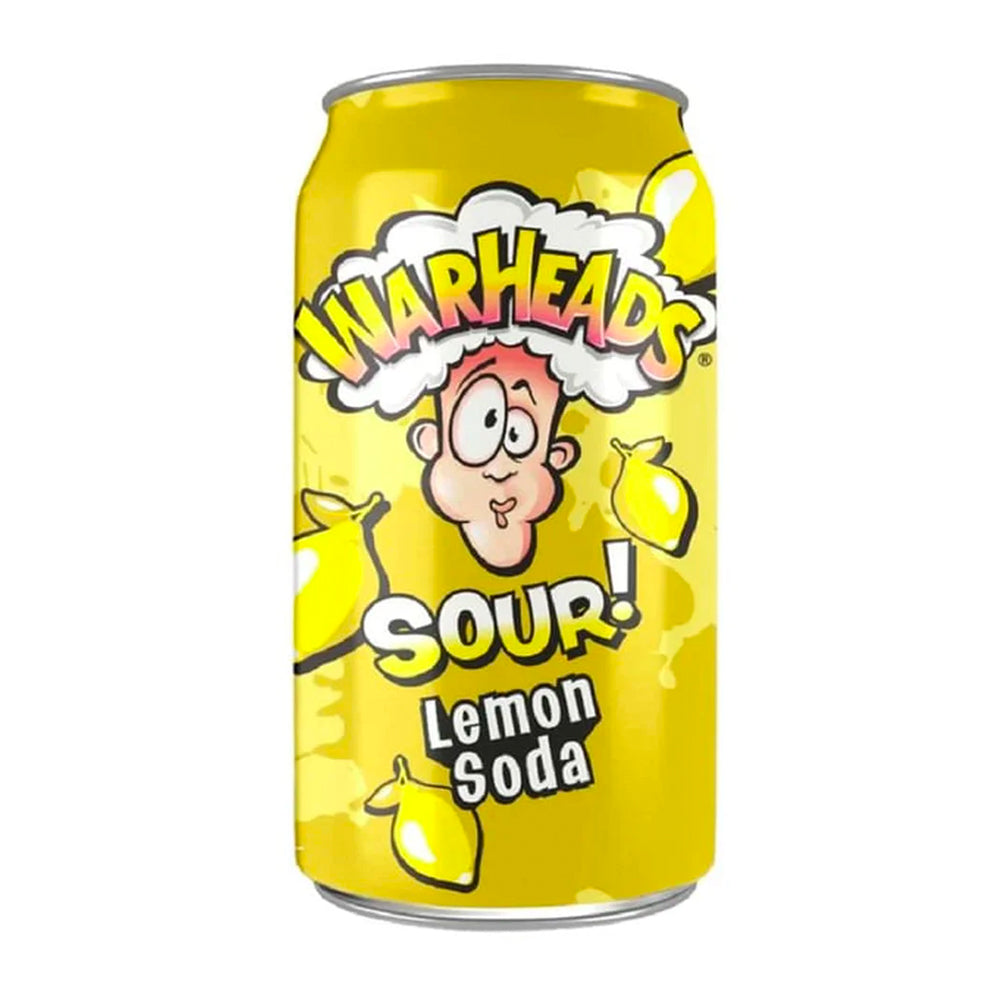 Warheads Sour Lemon Soda (355ml) (ONLINE ORDER ONLY)