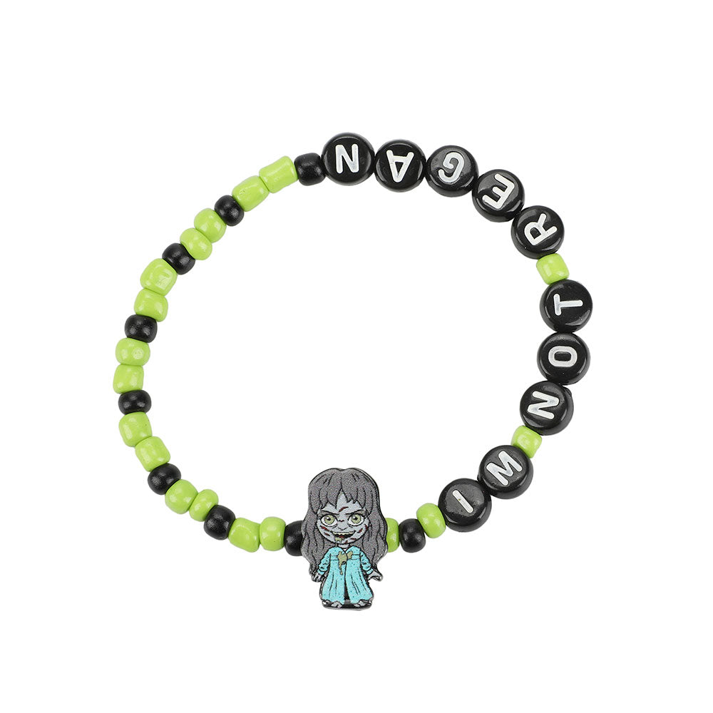 Warner Bros. Horror Character Icons 5-piece Tradesies Stretchy Bracelet Set (Online Order Only)