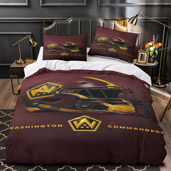 Washington Commanders Bedding Set Duvet Cover Without Filler (Online Order Only)