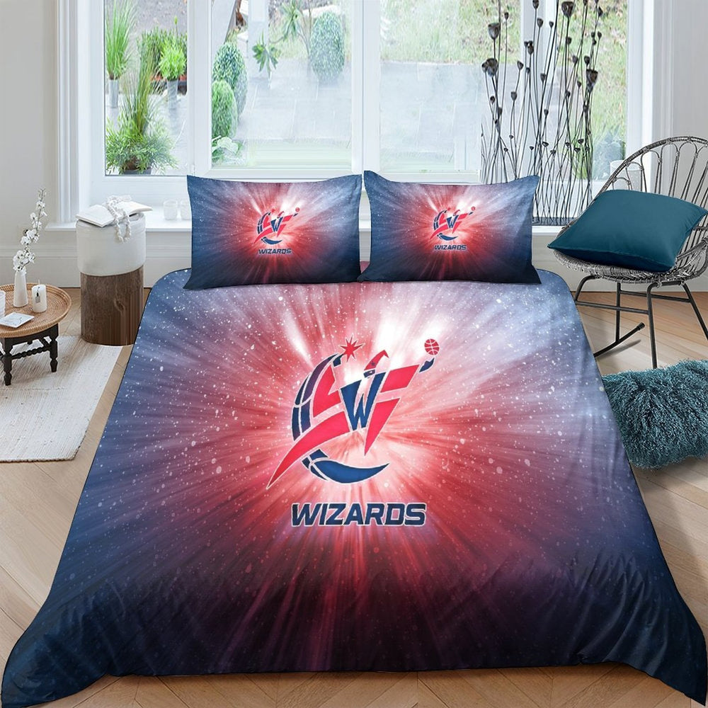 Washington Wizards Bedding Set Duvet Cover Without Filler (Online Order Only)