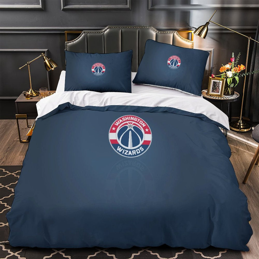 Washington Wizards Bedding Set Duvet Cover Without Filler (Online Order Only)