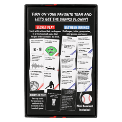 WATCH BASEBALL, GET DRUNK - The Live Baseball Drinking Game (Online Order Only)