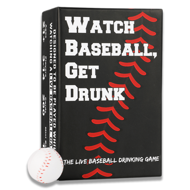 WATCH BASEBALL, GET DRUNK - The Live Baseball Drinking Game (Online Order Only)
