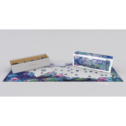 Water Lilies 1000 Piece Panoramic Jigsaw Puzzle Eurographics (ONLINE ORDER ONLY)
