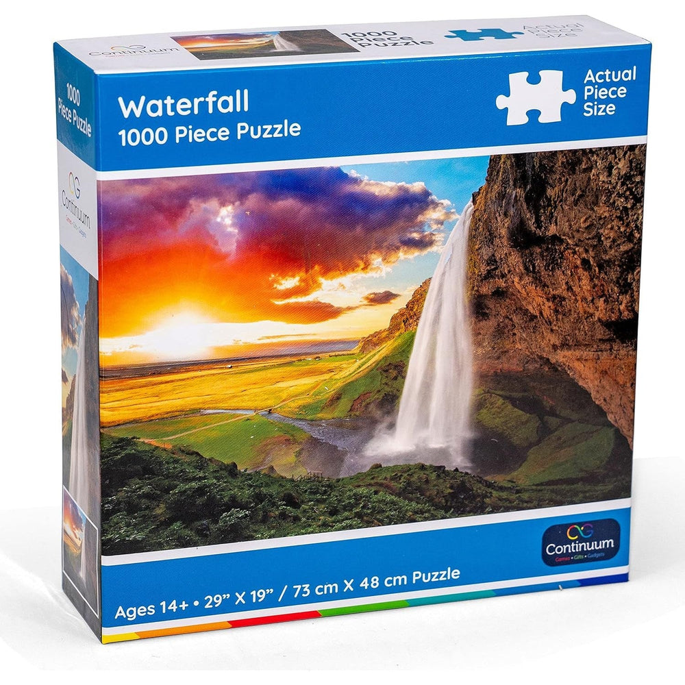 Waterfall 1000 Piece Jigsaw Puzzle Continuum (ONLINE ORDER ONLY)