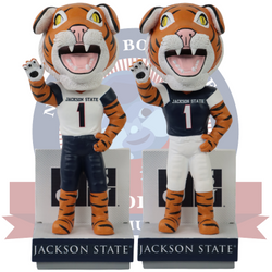 Wavee Dave Jackson State Tigers Mascot Bobbleheads (ONLINE ORDER ONLY)