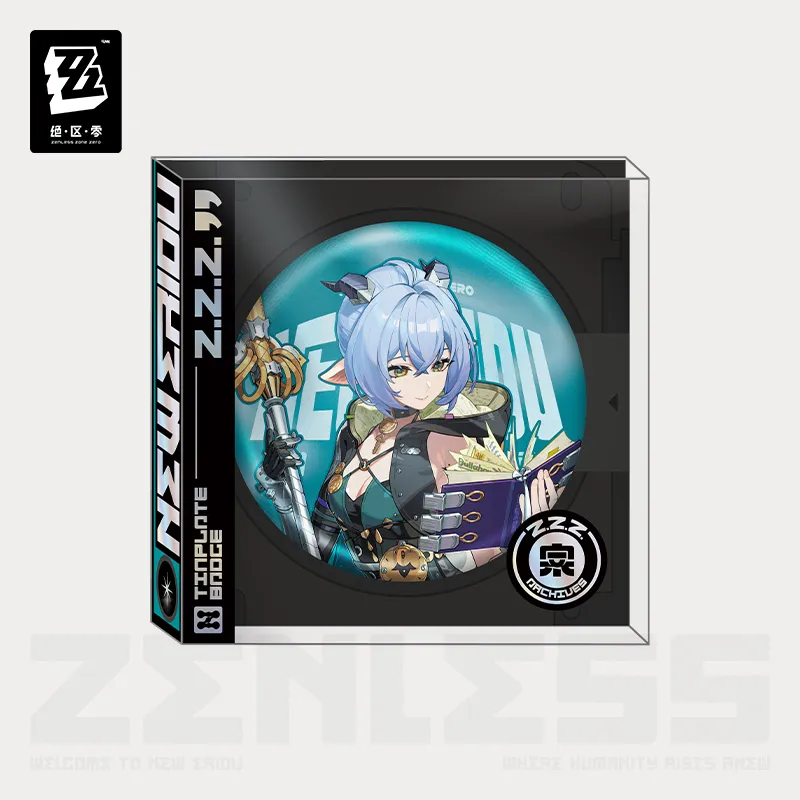 Zenless Zone Zero Artwork Series Tinplate Badge Spook Shack (ONLINE ORDER ONLY)