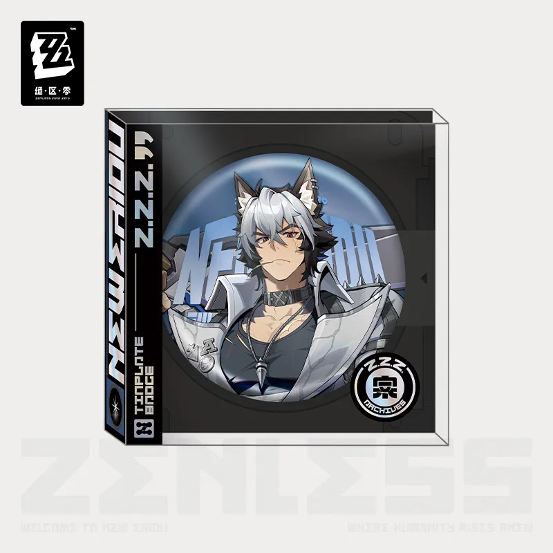 Zenless Zone Zero Artwork Series Tinplate Badge Spook Shack (ONLINE ORDER ONLY)