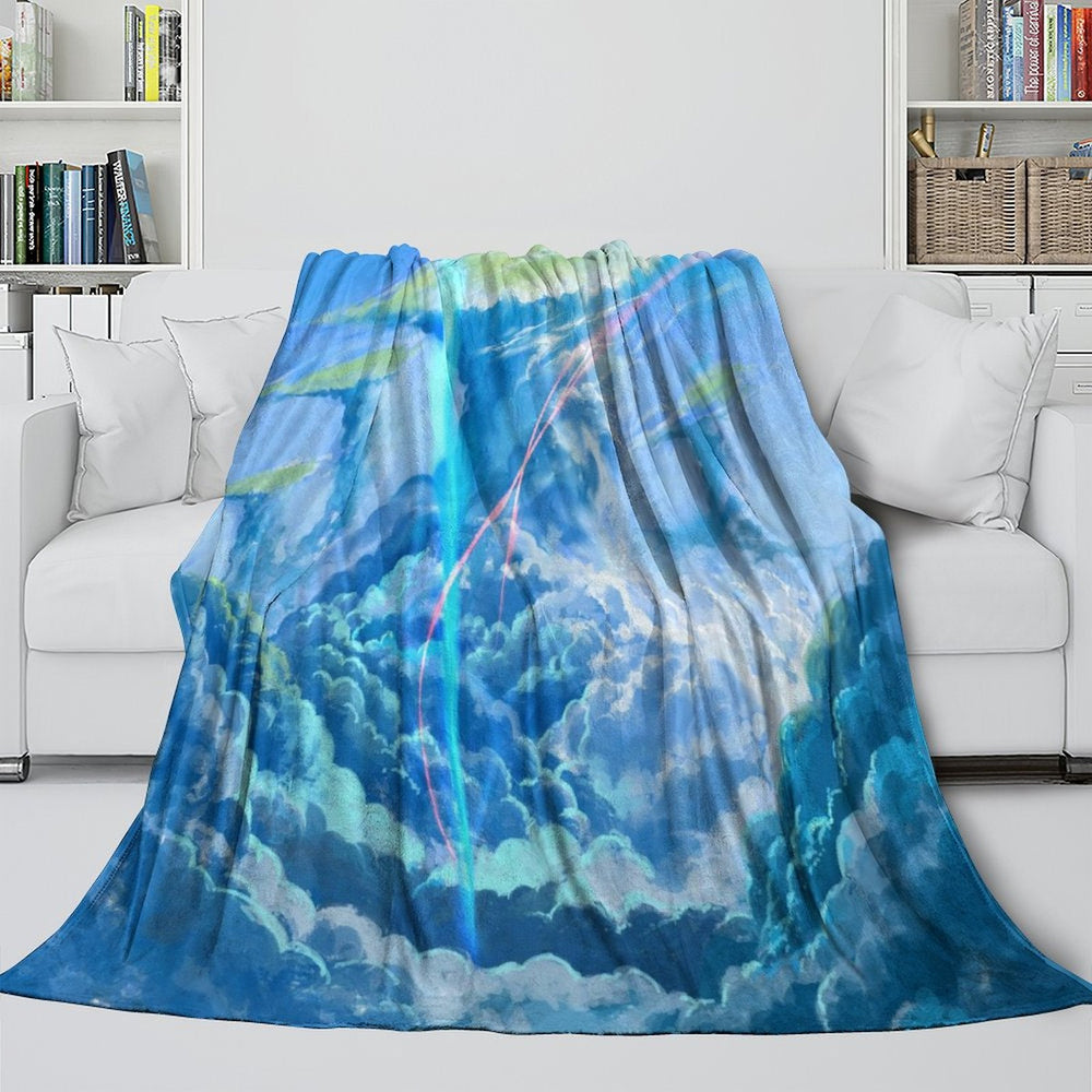 Weathering With You Blanket Flannel Throw Room Decoration (Online Order Only)