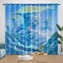 Weathering With You Curtains Blackout Window Drapes Room Decoration (Online Order Only)