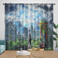 Weathering With You Curtains Blackout Window Drapes Room Decoration (Online Order Only)