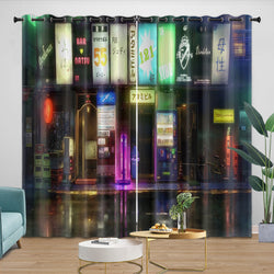 Weathering With You Curtains Blackout Window Drapes Room Decoration (Online Order Only)
