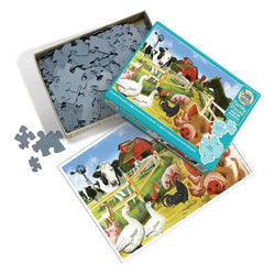Welcome to the Farm 350 Piece Family Jigsaw Puzzle Cobble Hill (ONLINE ORDER ONLY)
