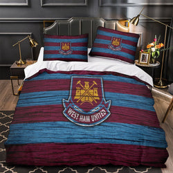West Ham United Bedding Set Duvet Cover Without Filler (Online Order Only)