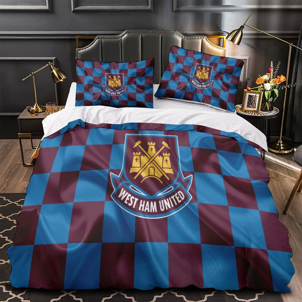 West Ham United Bedding Set Duvet Cover Without Filler (Online Order Only)