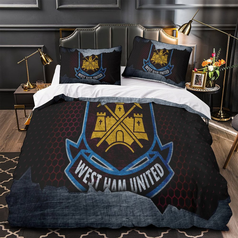 West Ham United Bedding Set Duvet Cover Without Filler (Online Order Only)