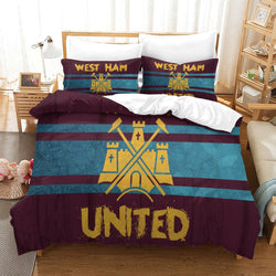 West Ham United Bedding Set Duvet Cover Without Filler (Online Order Only)