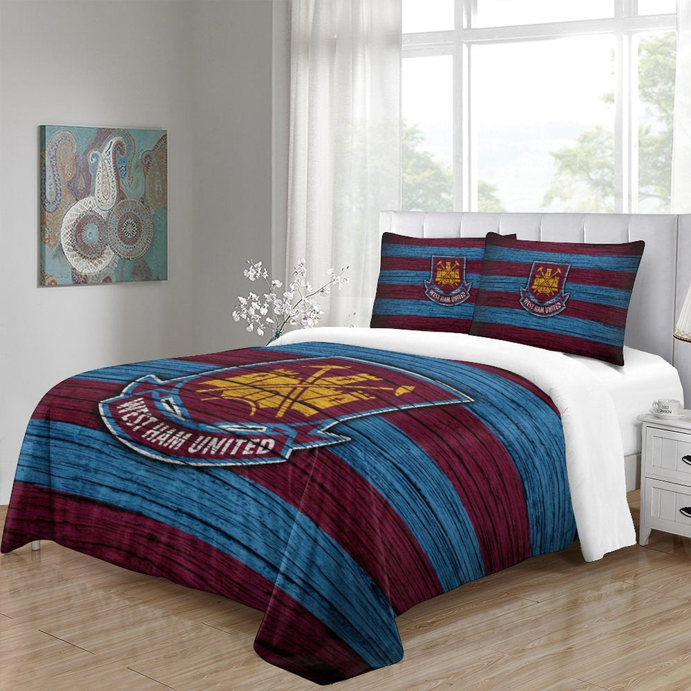West Ham United Bedding Set Duvet Cover Without Filler (Online Order Only)