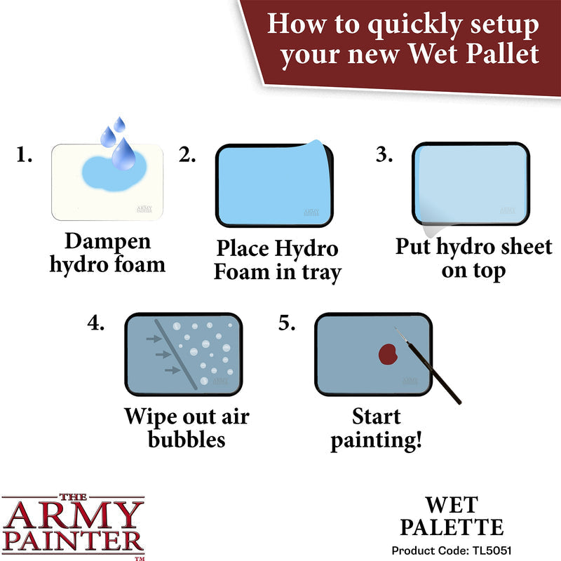 The Army Painter - Wet Palette (ONLINE ORDER ONLY)