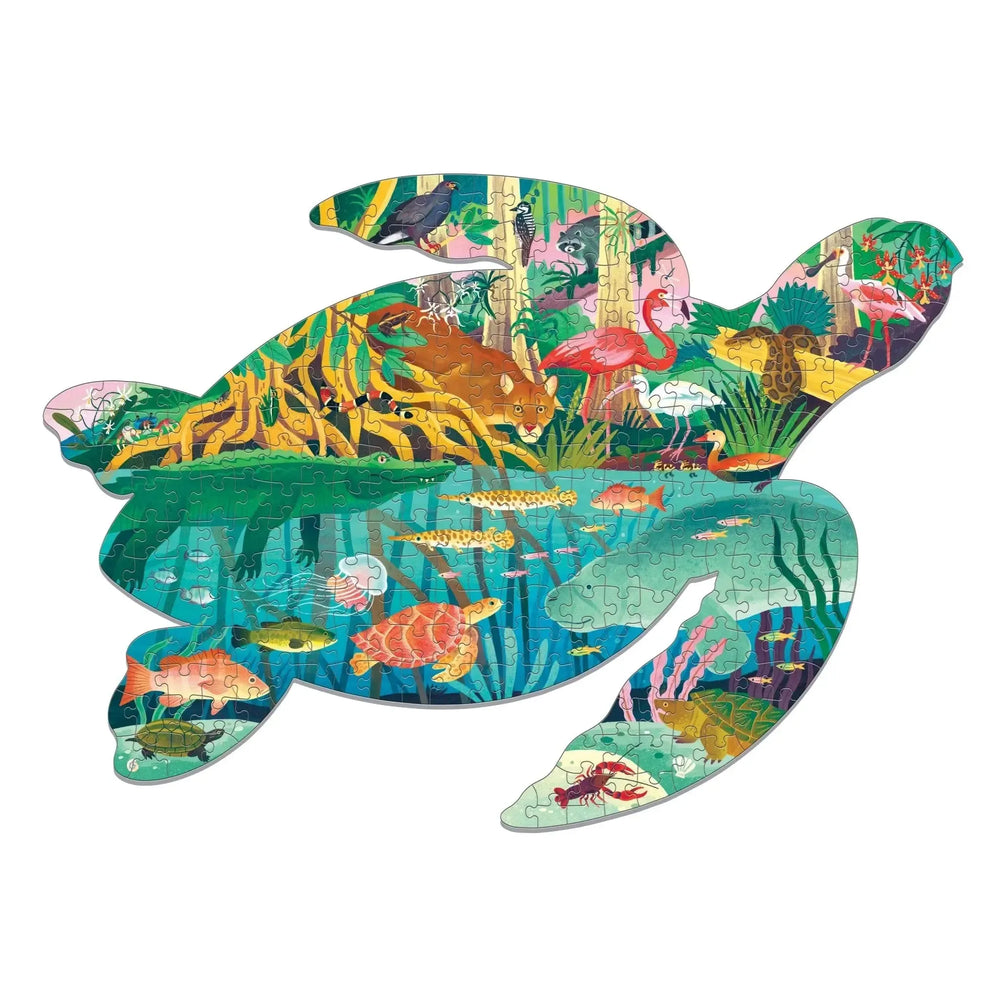 Wetlands 300 Piece Shaped Jigsaw Puzzle Mudpuppy (ONLINE ORDER ONLY)