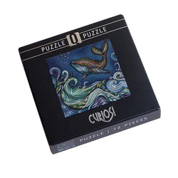 Whale 72 Piece Pocket Jigsaw Puzzle Curiosi (ONLINE ORDER ONLY)