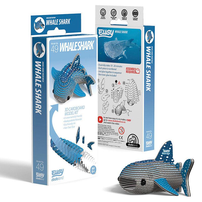 Whale Shark 3D Cardboard Model Kit Eugy (ONLINE ORDER ONLY)