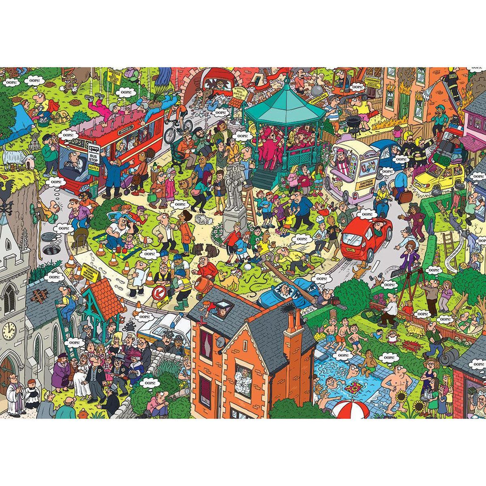 What Could Go Wrong? 500 Piece Jigsaw Puzzle Eurographics (ONLINE ORDER ONLY)