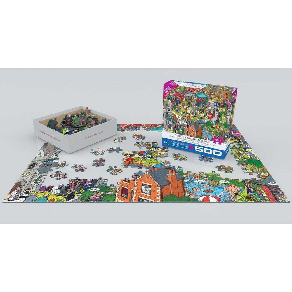 What Could Go Wrong? 500 Piece Jigsaw Puzzle Eurographics (ONLINE ORDER ONLY)