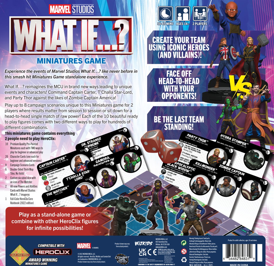HeroClix: Marvel Studios - Disney Plus What If...? - Miniatures Game (ONLINE ORDER ONLY)