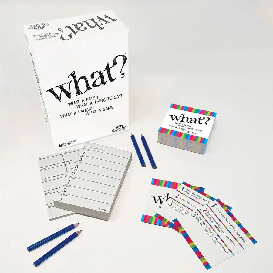 What? Party Card Game Outset (ONLINE ORDER ONLY)