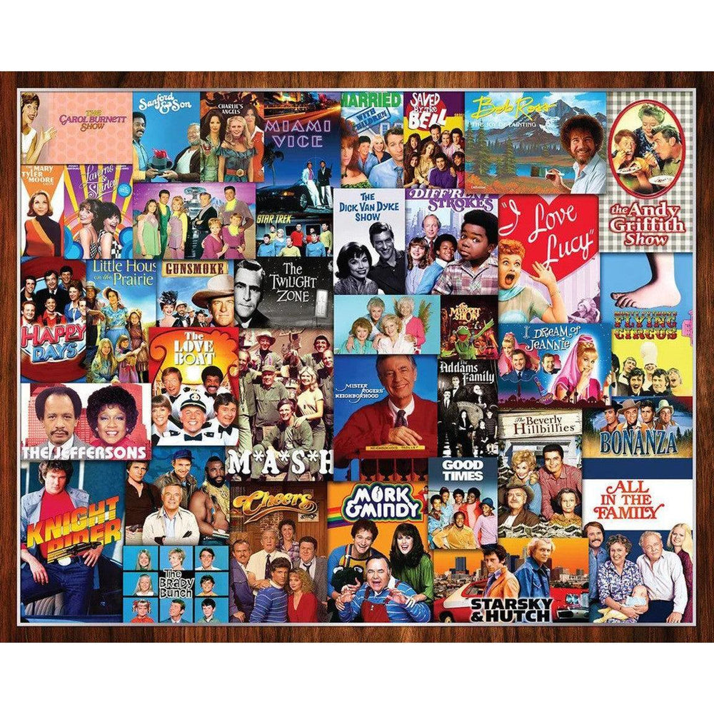 What's On TV? 1000 Piece Jigsaw Puzzle Springbok (ONLINE ORDER ONLY)