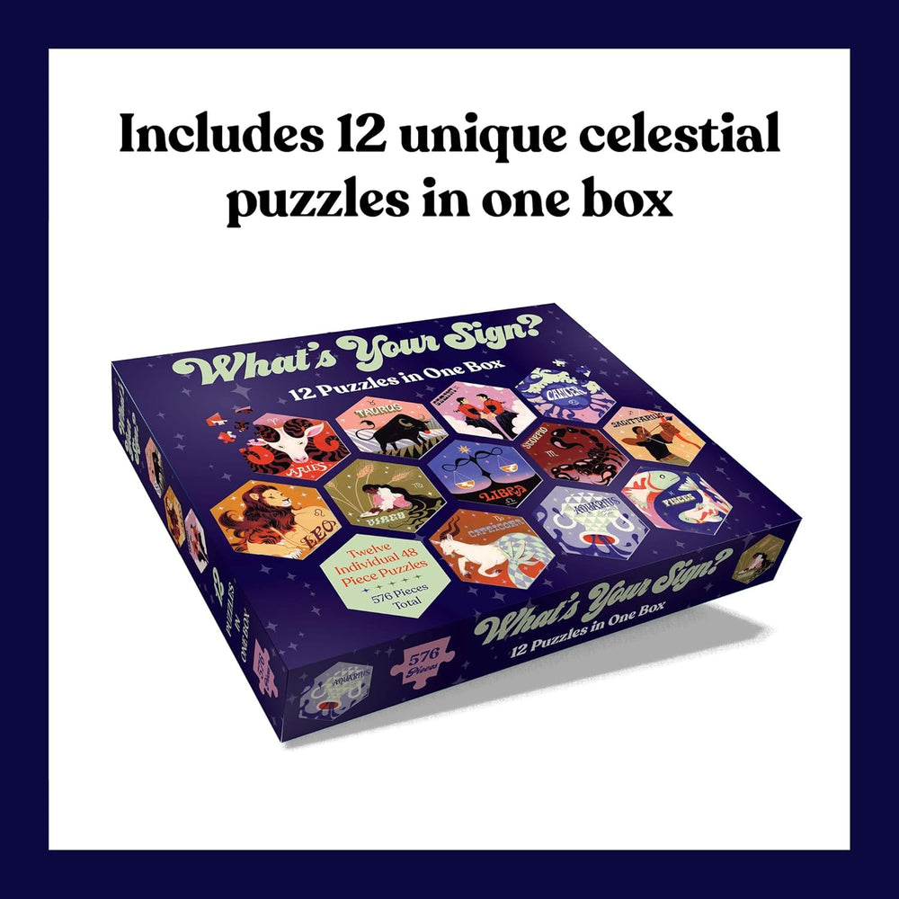 What's Your Sign 612 Piece Jigsaw Puzzle Set Chronicle (ONLINE ORDER ONLY)