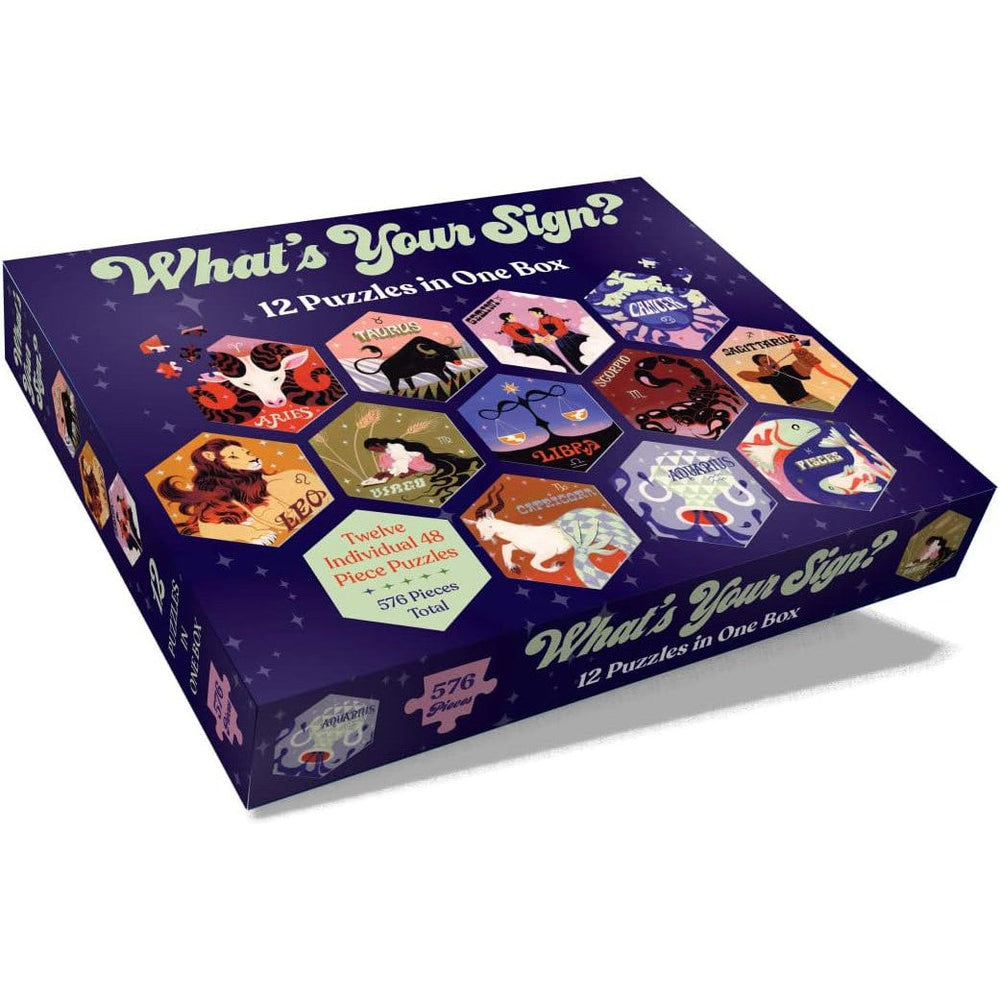 What's Your Sign 612 Piece Jigsaw Puzzle Set Chronicle (ONLINE ORDER ONLY)