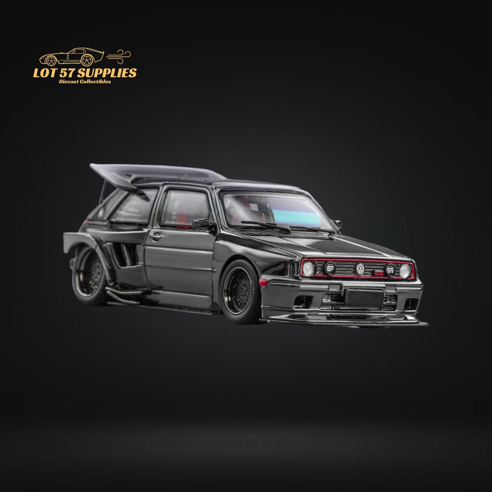 Liberty64 Volkswagen VW KS MK2 Widebody Chrome Gunmetal 1:64 (ONLINE ORDER ONLY)