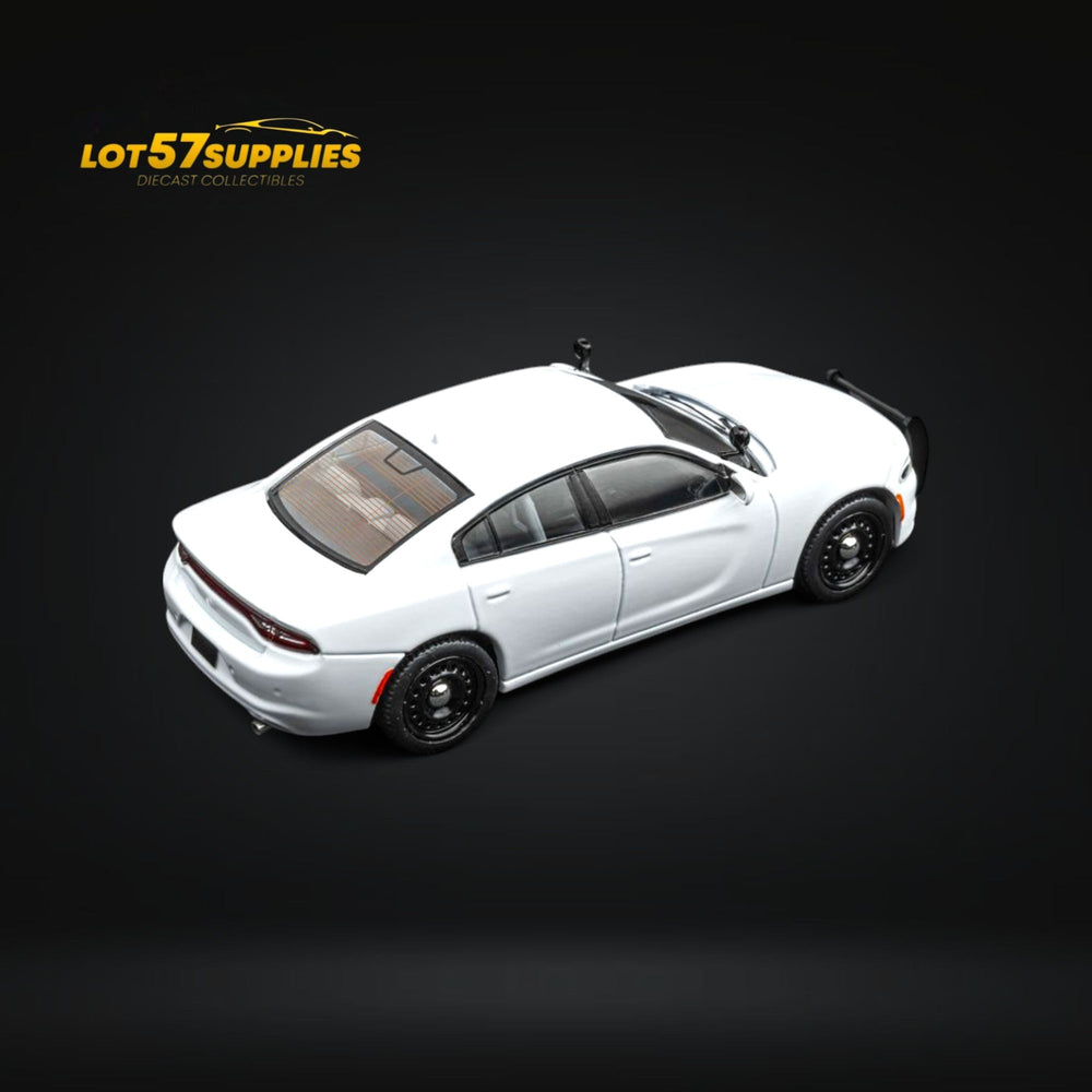 (Pre-Order) Elite Collectibles Dodge Warhorse Unmarked Police Interceptor White 1:64 (ONLINE ORDER ONLY)