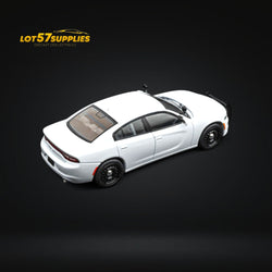 (Pre-Order) Elite Collectibles Dodge Warhorse Unmarked Police Interceptor White 1:64 (ONLINE ORDER ONLY)