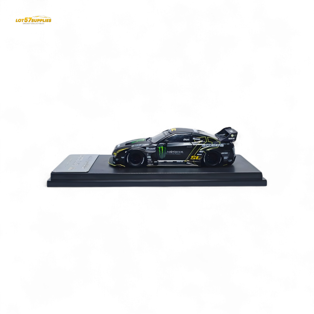 MC Skyline R35 GTR GT - Matte Black Monster 1:64 (ONLINE ORDER ONLY)