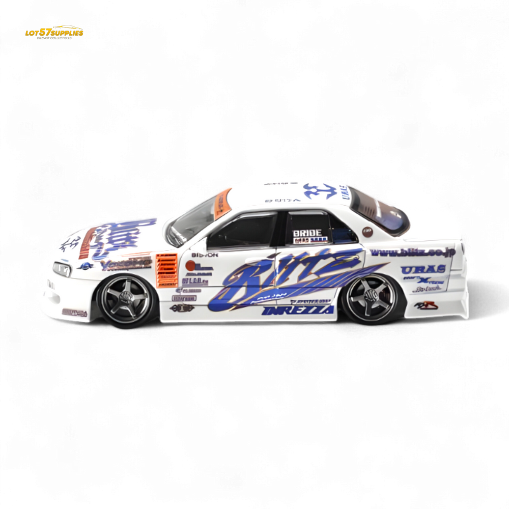 (Pre-Order) Mortal Skyline GTR ER34 BLITZ Dunlop - 2004 - 1:64 (Online Order Only)