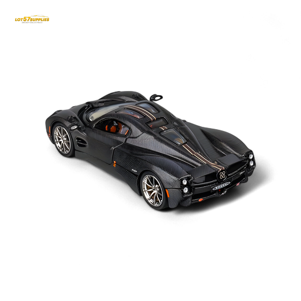 CM MODEL Pagani Utopia Fullcarbon - Red Stripe 1:64 (ONLINE ORDER ONLY)