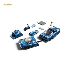 (Pre-Order) Findclassically NSX TRA - Transparent Blue FULL Set 1:64 (Online Order Only)