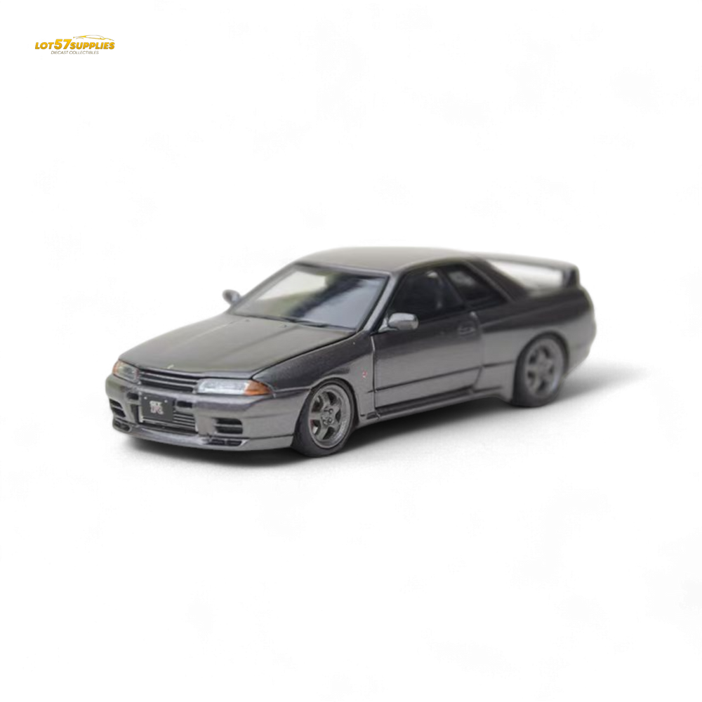 Focal Horizon Skyline GT-R 3rd Gen R32 Nismo S-Tune - Gun Grey - Fully Openable 1:64 (ONLINE ORDER ONLY)
