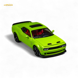 (Pre-Order) STANCE HUNTERS DODGE SRT HELLCAT - Green 1/64 (ONLINE ORDER ONLY)