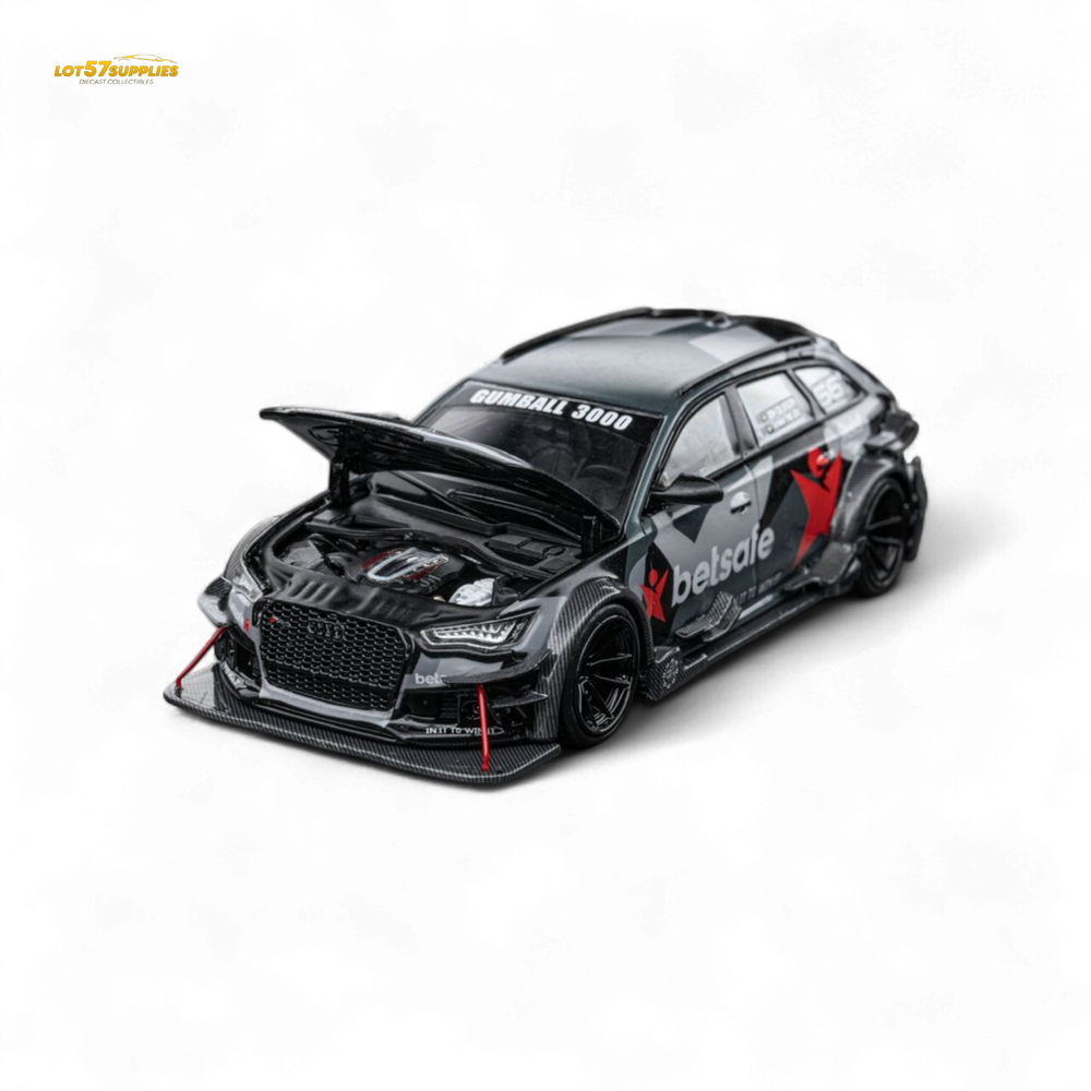 (Pre-Order) DCM Audi RS6 C7 DTM Betsafe Gumball 3000 - 1:64 (Online Order Only)
